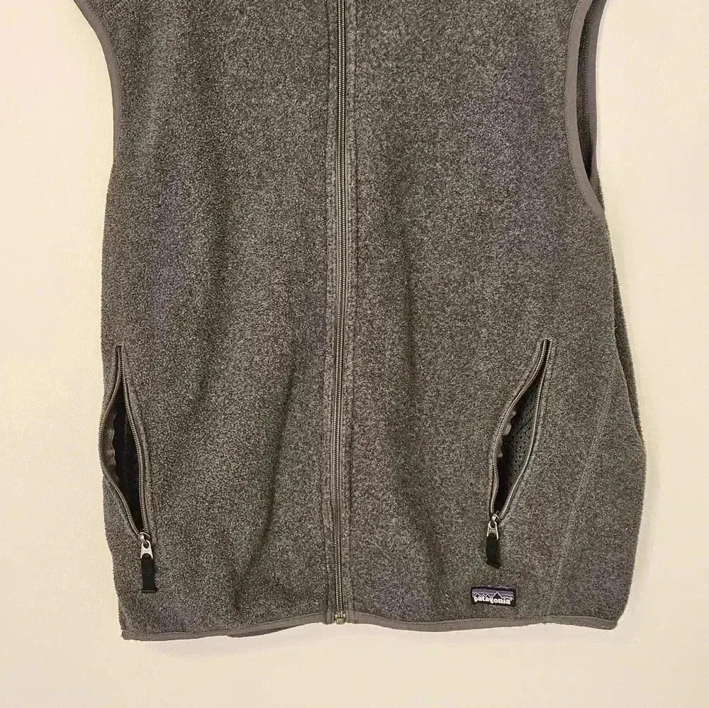 Patagonia Synchilla Full Zip Vest Size Large EUC
